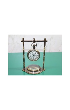 Kenpazar Pirinç Masa Üstü Saat Çok Renkli 92007541 Kenpazar Pirinç Masa Üstü Saat Çok Renkli 92007541