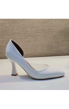 Bilener Zenne Stiletto Ayakkabı Beyaz Bilener Zenne Stiletto Ayakkabı Beyaz
