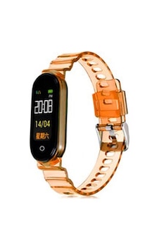 Xiaomi Mi Band 5 Krd-27 Silikon Kordon - Turuncu Xiaomi Mi Band 5 Krd-27 Silikon Kordon - Turuncu