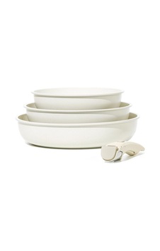 4 Parça Tava Seti, 22/26/30 Cm, Çıkarılabilir Saplı, Yapışmaz Kaplama, Istiflenebilir Çok Renkli 4 Parça Tava Seti, 22/26/30 Cm, Çıkarılabilir Saplı, Yapışmaz Kaplama, Istiflenebilir Çok Renkli