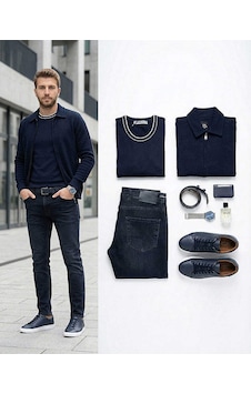 Bys Beystil Erkek Lacivert Slim Fit Denim Kot Pantolon 485 Bys Beystil Erkek Lacivert Slim Fit Denim Kot Pantolon 485