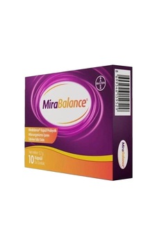 Bayer Mirabalance Probiyotik İçeren Takviye Edici Gıda 10 Kapsül Bayer Mirabalance Probiyotik İçeren Takviye Edici Gıda 10 Kapsül