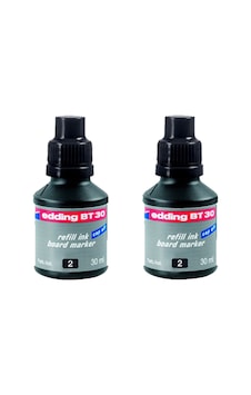Edding Bt-30 Beyaz Tahta Kalem Mürekkebi 30 Ml 2 Li Set Siyah Siyah