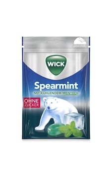 Wick Spearmint Ohne Zucker Hustenbonbons 72 G Wick Spearmint Ohne Zucker Hustenbonbons 72 G
