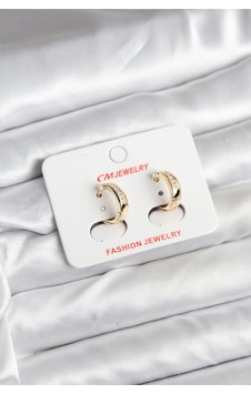14k Gold Renk Kaplama Cm Kadın Küpe 5886 Belirtilmemiş 41659616 14k Gold Renk Kaplama Cm Kadın Küpe 5886 Belirtilmemiş 41659616