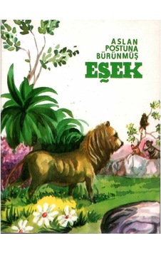 Aslan Postuna Bürünmüş Eşek Mini Kitap