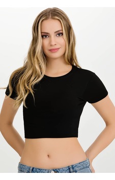 İlke İç Giyim Kadın Likralı Kollu Crop Çok Renkli Standart Xs İlke İç Giyim Kadın Likralı Kollu Crop Çok Renkli Standart Xs
