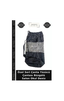 Astrid T Özel Seri Çanta Yüzücü Çantası Büzgülü Salon Okul Deniz Diğer