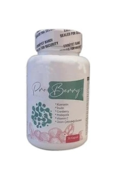 Proberry Probiyotik Kuersetin Turna Yemişi 30 Kapsül Proberry Probiyotik Kuersetin Turna Yemişi 30 Kapsül