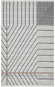 Eko Halı Asos As05 Gri Çift Taraflı Kilim 120X180 Cm Eko Halı Asos As05 Gri Çift Taraflı Kilim 120X180 Cm