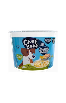 Chef Soup Somon Patates ve Balkabaklı Hazır Köpek Çorbası 25 G Chef Soup Somon Patates ve Balkabaklı Hazır Köpek Çorbası 25 G