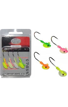 Mutant 6411 Jig Head Rigato Stunner 4lü Mix Set Mutant 6411 Jig Head Rigato Stunner 4lü Mix Set