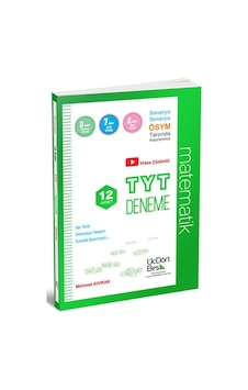 TYT Matematik 12'li Deneme - Mehmet Kıvrak - Üç Dört Beş Yayınları TYT Matematik 12'li Deneme - Mehmet Kıvrak - Üç Dört Beş Yayınları
