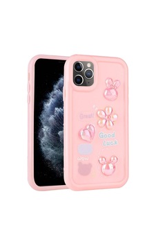 Apple Uyumlu iPhone 11 Pro Max Kılıf Kabartma Figürlü Parlak Toys Silikon Kapak