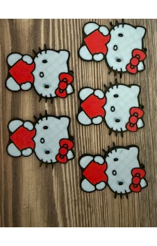 Hello Kitty Sevimli Figür 3'lü Set - 3d Baskı Renkli Anahtarlık Ve Çanta Süsü Aksesuarı Hello Kitty Sevimli Figür 3'lü Set - 3d Baskı Renkli Anahtarlık Ve Çanta Süsü Aksesuarı