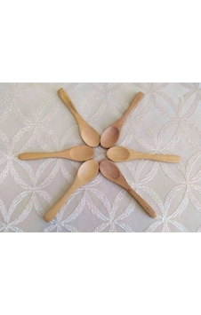 Bambu 6lı Mama Kaşık Küçük Royaleks-45336