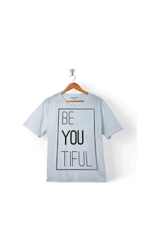 Be You Tıfulbeautıful Sen Güzelsin Yazılı Çocuk Tişört 001 Be You Tıfulbeautıful Sen Güzelsin Yazılı Çocuk Tişört 001