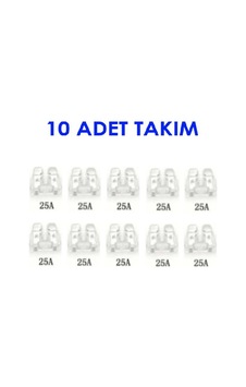 Bıçak Sigorta 25 Amper 10 Adet Takım