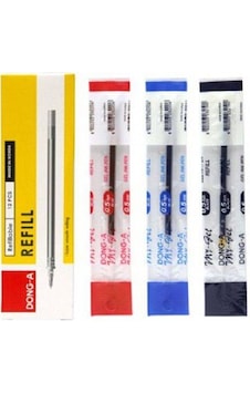 Dong-A My-Gel Iğne Uçlu Jel Kalem Yedeği Siyah 12'li Paket Dong-A My-Gel Iğne Uçlu Jel Kalem Yedeği Siyah 12'li Paket