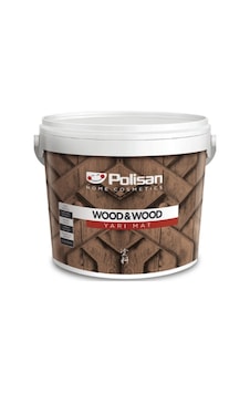 Polisan Wood&wood Anti Aging Ahşap Verniği Yarı Mat Su Bazlı Şeffaf 2,5 Lt Polisan Wood&wood Anti Aging Ahşap Verniği Yarı Mat Su Bazlı Şeffaf 2,5 Lt
