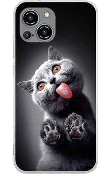 Reeder S23 Pro Max İle Uyumlu Kedi 2 Kamera Korumalı Şeffaf Kılıf Şeffaf Reeder S23 Pro Max İle Uyumlu Kedi 2 Kamera Korumalı Şeffaf Kılıf Şeffaf