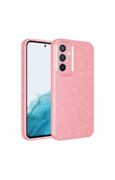 Samsung Galaxy Uyumlu S25 Fe Kılıf Kamera Korumalı Simli Lüks Zore Koton Kapak Açık Pembe Samsung Galaxy Uyumlu S25 Fe Kılıf Kamera Korumalı Simli Lüks Zore Koton Kapak Açık Pembe