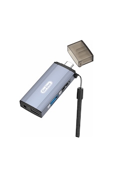 Go Des Gd-ct085 Type-c Bağlantılı 4in1 Hdtv Ses Ve Video Adaptörü Usb3.0/hdmi/3.5mm/4k Ultra Hd 60hz Gri Go Des Gd-ct085 Type-c Bağlantılı 4in1 Hdtv Ses Ve Video Adaptörü Usb3.0/hdmi/3.5mm/4k Ultra Hd 60hz Gri