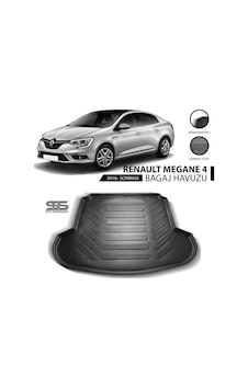 Renault Megane 4 Sedan 2016 Ve Sonrası Uyumlu Bagaj Havuzu
