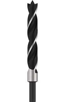 Professional Accessories 1 X Silindir Şaftlı Spiral Ahşap Matkap Ucu Ahşap İçin, 16 Mm, Şaft 10 Mm, Matkap Aksesuarı
