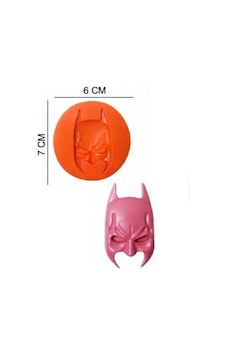 Şeker Hamur Kalıbı Silikon Batman Maske 6 7 Cm Şeker Hamur Kalıbı Silikon Batman Maske 6 7 Cm