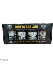 Seres Foods Gourmet Dünya Sosları Seti 70 Gr X 4 Kavanoz Cam Seres Foods Gourmet Dünya Sosları Seti 70 Gr X 4 Kavanoz Cam