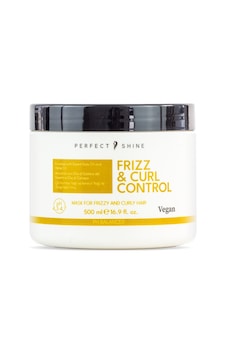 Perfect Shine Frizz&curl Kıvırcık Dalgalı Saçlar İçin Kenevir Ve Çöl Hurması Yağı Özlü Saç Maskesi 500ml