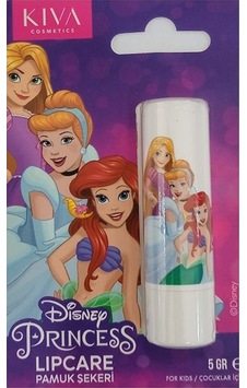 Kiva Cosmetics Disney Prenses Pamuk Şekeri Dudak Bakım Kremi 5 G