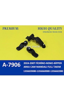 Arka Cam Mandalı Full Takım Fıat Fiorino 07-24 Muratech - 9 Psa Nemo-bipper