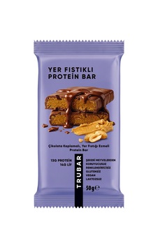 5 Adet Trubar Çikolata Kaplamalı Yer Fıstığı Ezmesi Protein Bar 50 G 5 Adet Trubar Çikolata Kaplamalı Yer Fıstığı Ezmesi Protein Bar 50 G