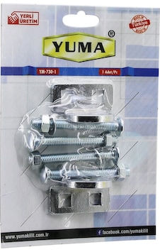 Yuma Ym-730-1 Kapı Emniyet Rezesi Asma Kilit Takılabilir Menteşe 5570 Diğer