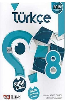 Nitelik Yayınları 8. Sınıf Türkçe Soru Kitabı Nitelik Yayınları 8. Sınıf Türkçe Soru Kitabı