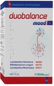Duobalance Mood Probiyotik 30 Kapsül Duobalance Mood Probiyotik 30 Kapsül