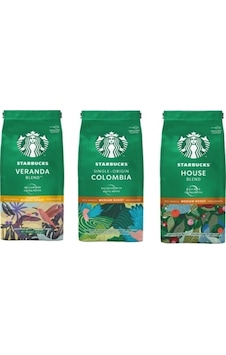 Starbucks Veranda Blend + Colombia + House Blend Filtre Kahve 3 x 200 G