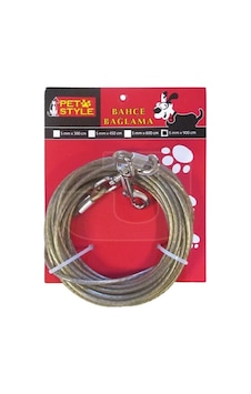 Pet Style Bahçe Bağlama Halatı 5mm 900 Cm