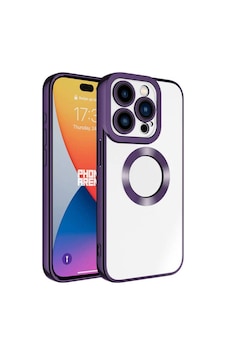 Apple iPhone Uyumlu 15 Pro Darbeye Dayanıklı Kamera Korumalı Silikon Kılıf Mor Apple iPhone Uyumlu 15 Pro Darbeye Dayanıklı Kamera Korumalı Silikon Kılıf Mor