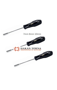 Lokma Tornavida 7-8-10mm 3 Parça