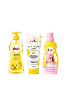 Bebek Bakım Ve Çamaşır Seti - 1200 Ml Yumuşatıcı + 700 Ml Şampuan + 100 Ml Pişik Kremi 3'lü Paket 3'lü Set Bebek Bakım Ve Çamaşır Seti - 1200 Ml Yumuşatıcı + 700 Ml Şampuan + 100 Ml Pişik Kremi 3'lü Paket 3'lü Set