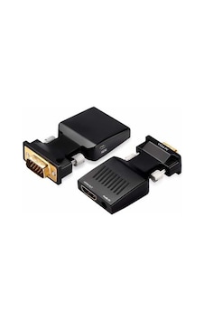Qgeem Qg-hd12 Vga To Hdmı Dönüştürücü Siyah