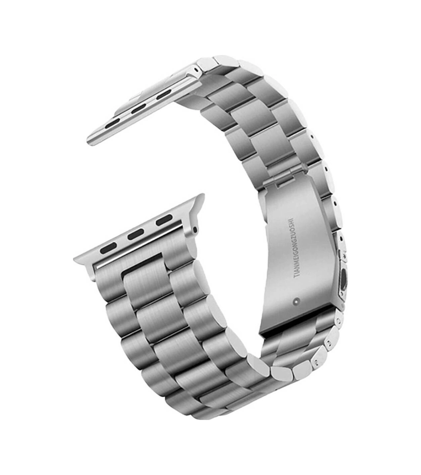 Adige Apple Uyumlu Watch 11 42mm Kordon Kayış Metal Baklava Desen Krd-04 Adige Apple Uyumlu Watch 11 42mm Kordon Kayış Metal Baklava Desen Krd-04