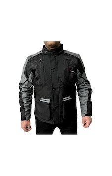 Venom Tourex 4 Mevsim Motosiklet Montu Gri - Siyah Venom Tourex 4 Mevsim Motosiklet Montu Gri - Siyah