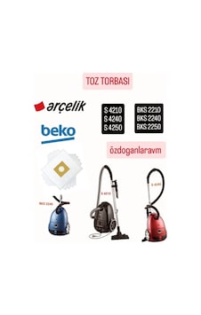Arçelik Uyumlu Beko Toz Torbası 5 Adet Arçelik Uyumlu Beko Toz Torbası 5 Adet