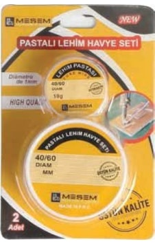 Meşem Pastalı Lehim Havya Seti 2 Li Set
