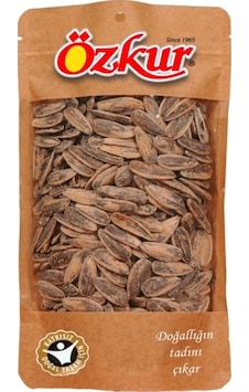 Özkur Tuzlu Kavrulmuş Siyah Ay Çekirdek 1 KG Özkur Tuzlu Kavrulmuş Siyah Ay Çekirdek 1 KG