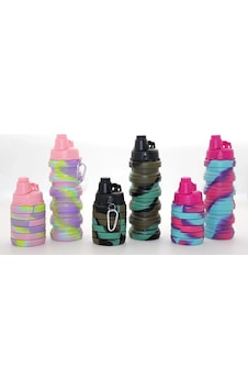 Katlanabilir Portatif Silikon Su Şişesi 500 Ml Alk3141 Diğer Katlanabilir Portatif Silikon Su Şişesi 500 Ml Alk3141 Diğer
